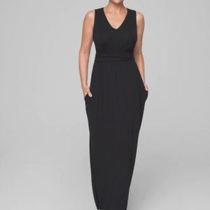 Soft Jersey V-Neck Maxi Dress